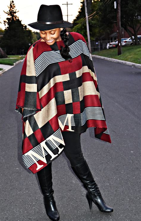 burberry monogram poncho copy|Burberry inspired poncho.